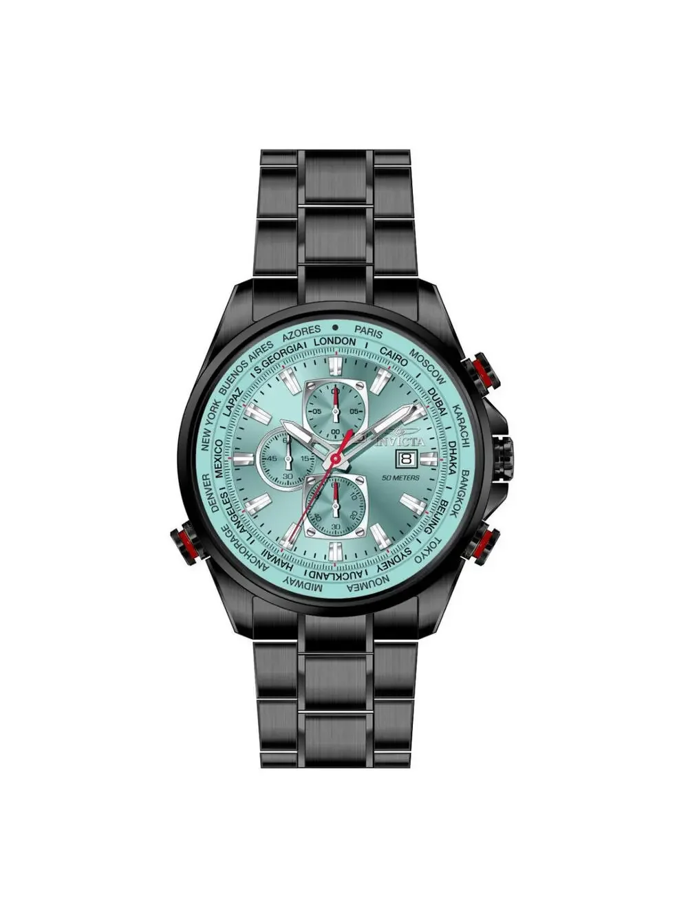 Invicta Aviator Men's Watch - 50mm, Black (50498)